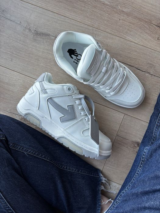 Off-White Out of Office Grey White
