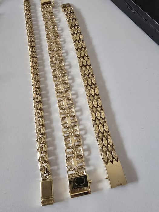 Nowe złote Bransolety Pr. 585 14K