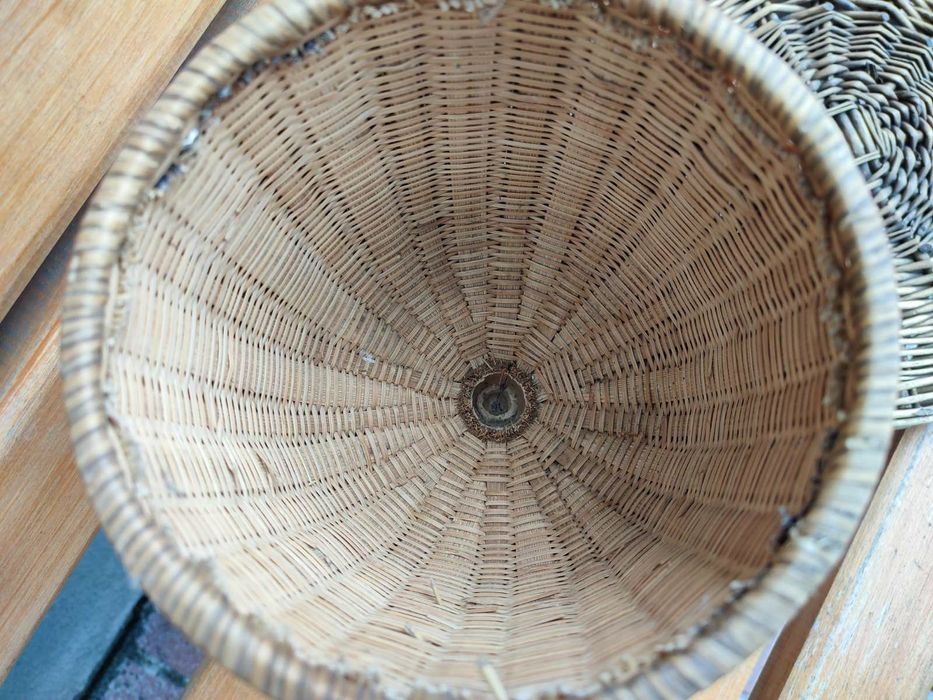 Піднос рознос бар плетений для подачі їжі ротанг Голандія