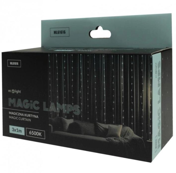 Magiczna kurtyna 200led 3mx1m 6500K DC5V Eco Light