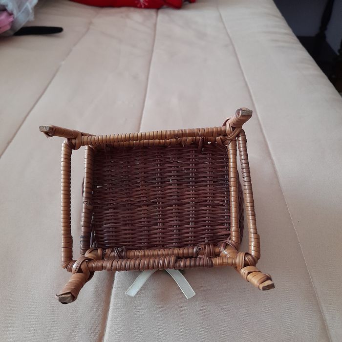 Mini Banquinho em verga antigo