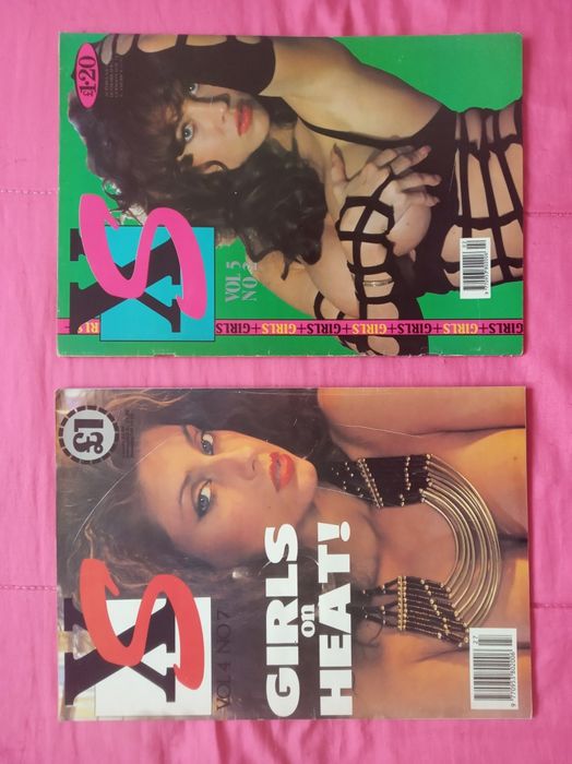 18  revistas  XS  (anos 90) eróticas
