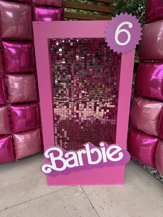 Pudło Barbie XXL do zdjęć 155 cm | ścianka Barbie handmade