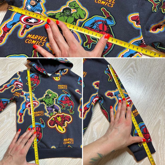 ‼️ худі фліс george 110 4 5 р супер героі Marvel Spider Man світшот