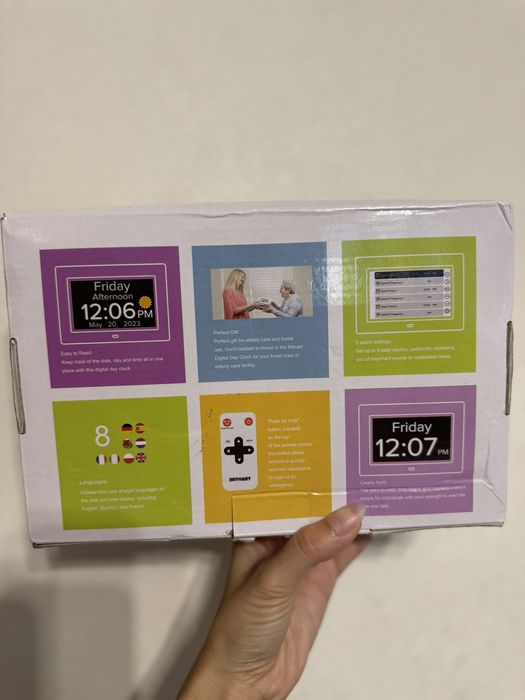 Цифровий годинник/будильник Mitoart