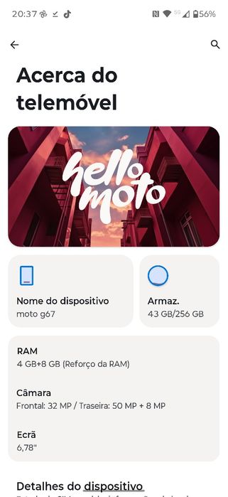 Motorola G67 256gb
