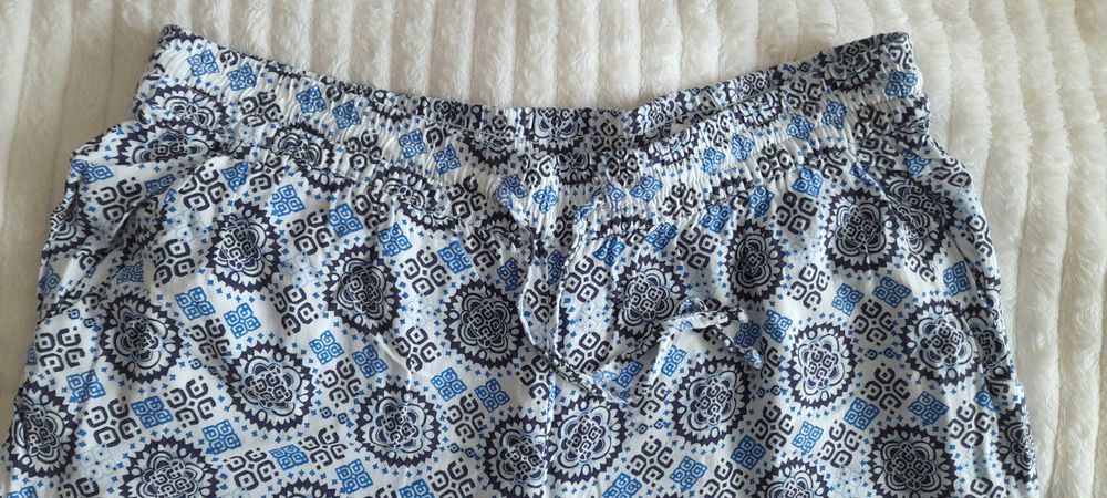 Spodnie haremki wiskoza letnie 36 S