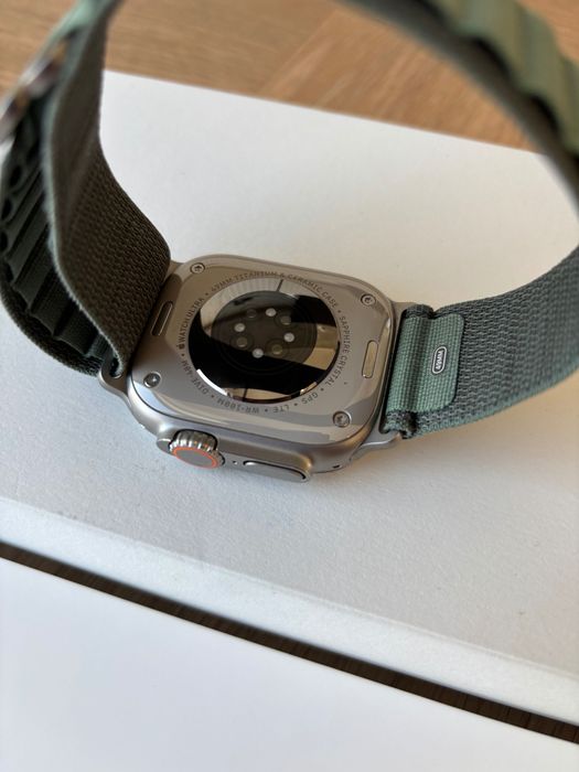 Idealny Apple Watch Ultra 49 mm  TITANIUM CELLULAR GPS Perfekcyjny!
