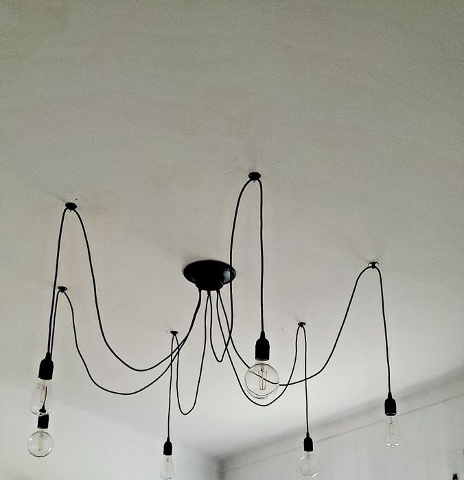 Candeeiro de nove lâmpadas