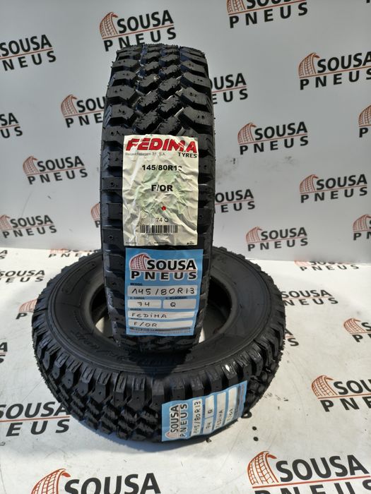 2 pneus Fedima 145-80R13 - Oferta dos Portes