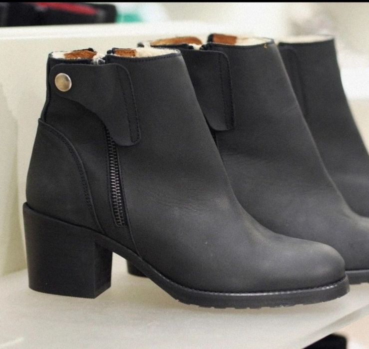 Skórzane buty 39