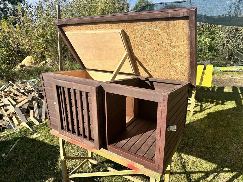 Будка для середньої собаки (утеплена, розбірна)