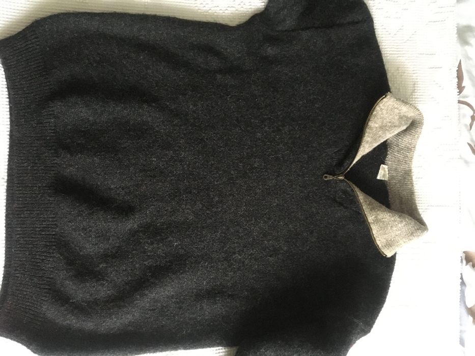 Sweter norweski 100% wełna XXL unisex