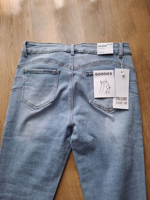 Jeansy Goodies XL +paski