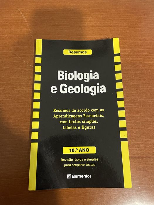 Livros para preparação de exame de biologia e geologia