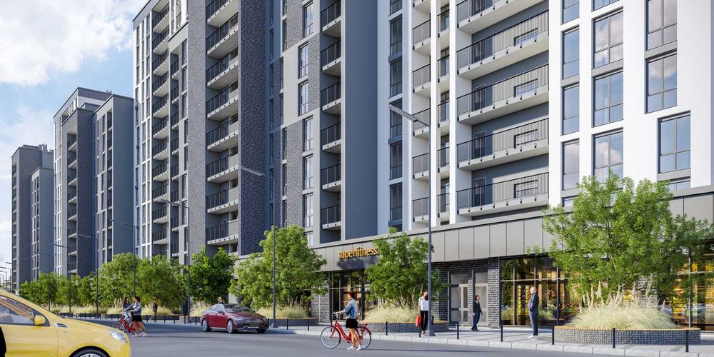 Однушка (39 м2) від забудовника. ЖК "Щасливий Grand". Розтермінування