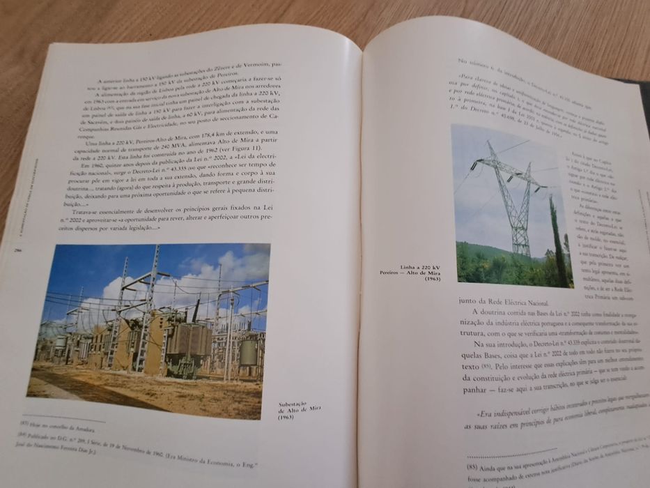 Livro Lisboa e a Electricidade EDP 1992