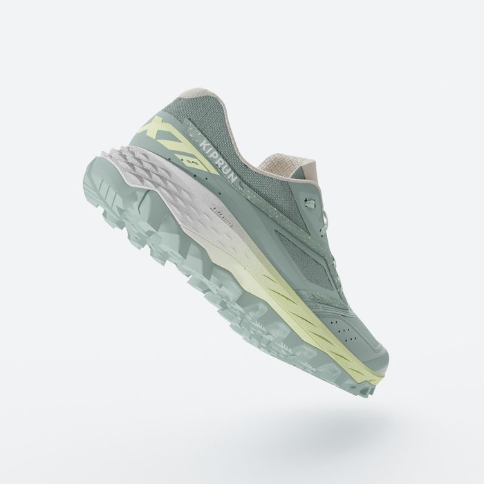 Sapatilhas de Trail Running Mulher XT8 Verde/Amarelo