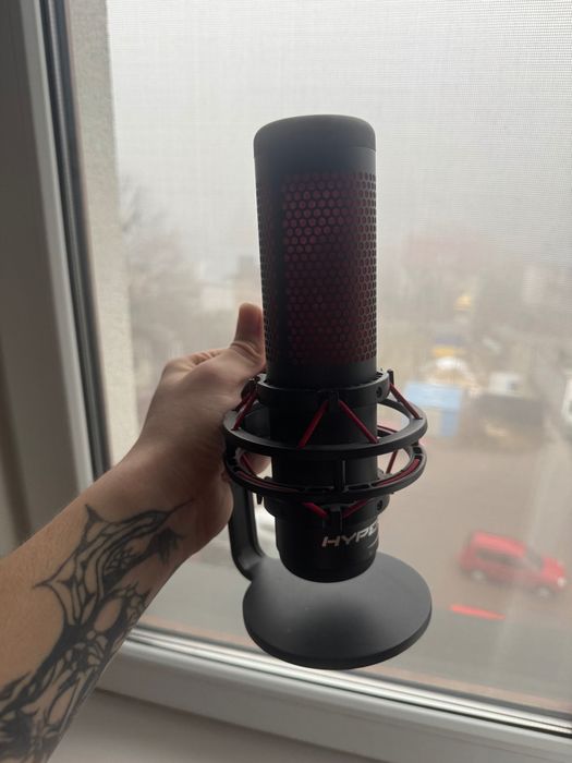 Мікрофон hyperX Quadcast