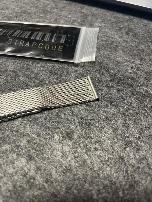 Bracelete Mesh metalica relogio Strapcode