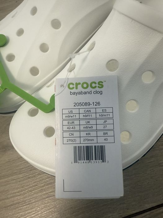 Crocs нові оригінал з США M8
