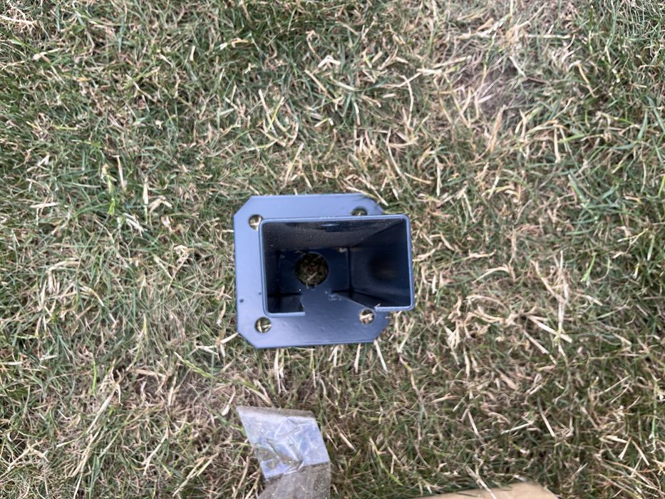 Podstawa mocowanie mocowania słupka 60x40