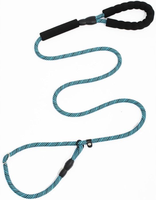 Regulowana smycz dla psa, Pull Stop, 1,8 m, komfortowa, niebiesk