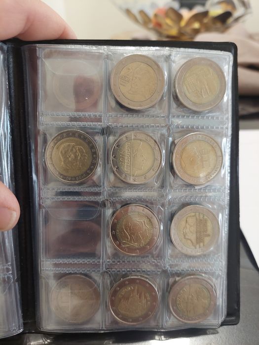 Coleção moedas de 2 €