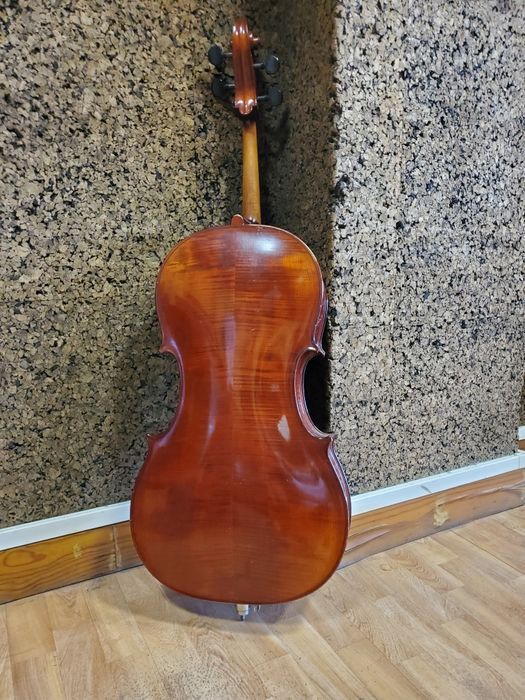Violoncelo 4/4 luthier alemão C. Placht (Bubenreuth) com arco.