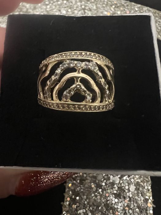 Cudny pierscionek zloto  585