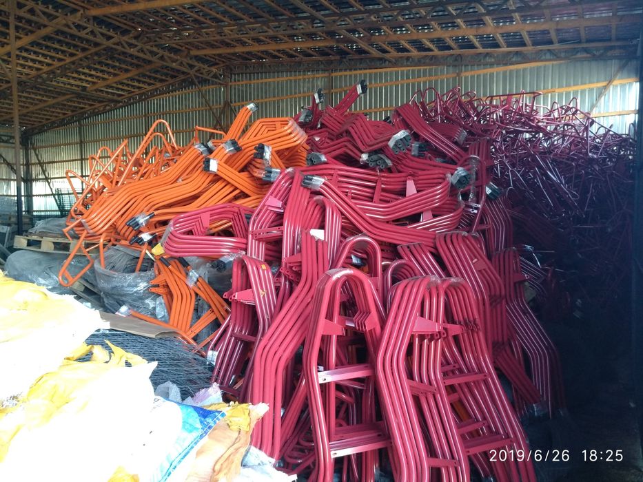 Тачка 100л 120л 130л 150л строительные + колеса+ скаты + корыта на зап