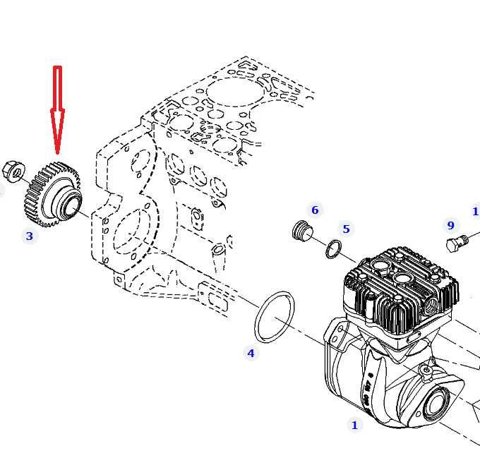 Koło Napędowe Sprężarki Powietrza Fendt
