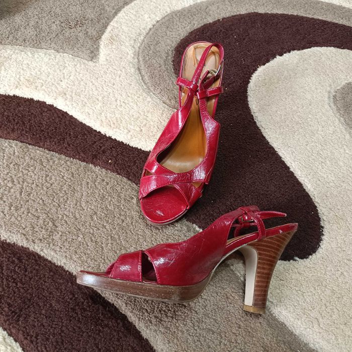 Buty na obcasie rozm 38 - kozaki botki szpilki sandały -  Zestaw 7 par