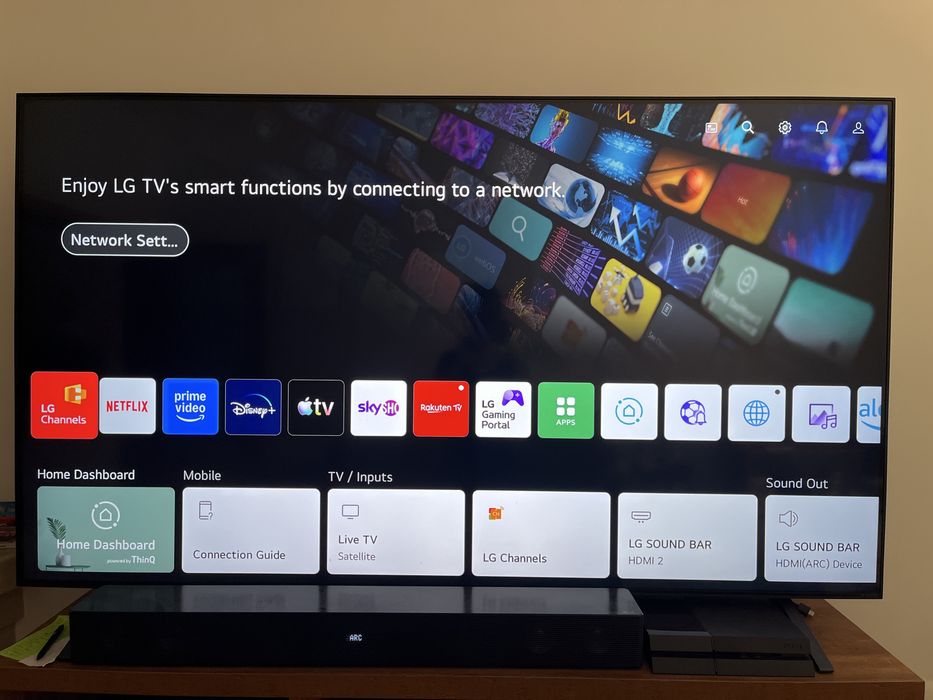 TV LG NanoCell 75” 4K UHD Smart TV - 75NANO756PA - Como Nova