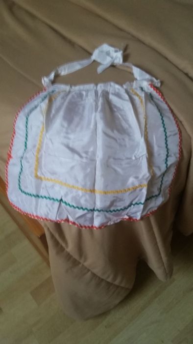 avental punhos vintage acessório teatro, carnaval brincar cetim únicos