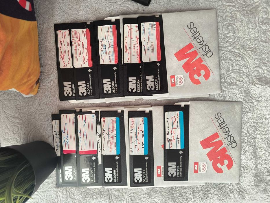 Uzywane dyski floppy 5,25" IBM PC/XT Double Density - Retro