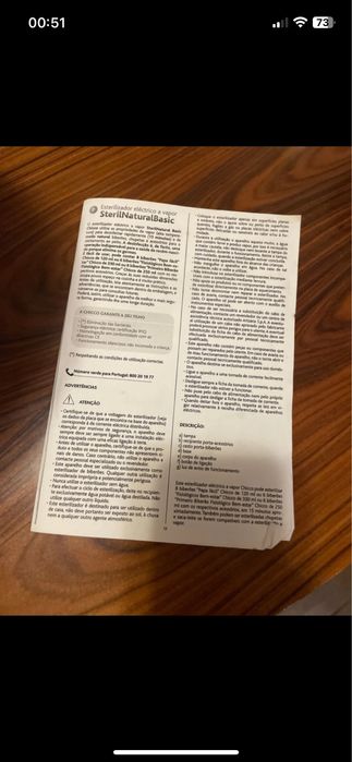 Esterilizador eléctrico a vapor