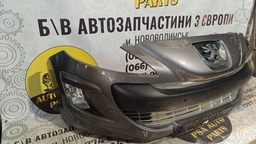 Бампер передній Peugeot 308 t7 2007-2015