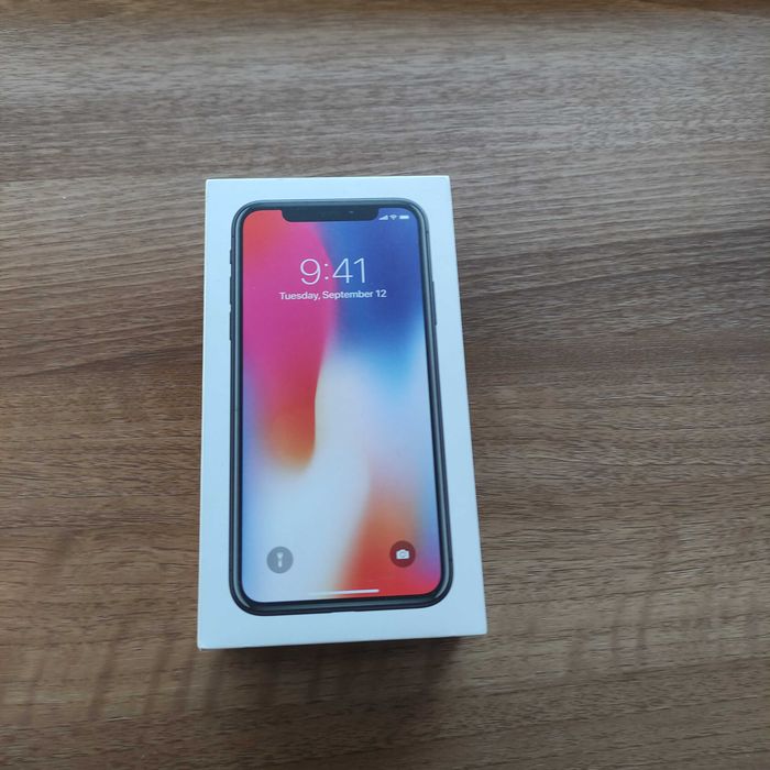iPhone X, Space Gray, 64GB