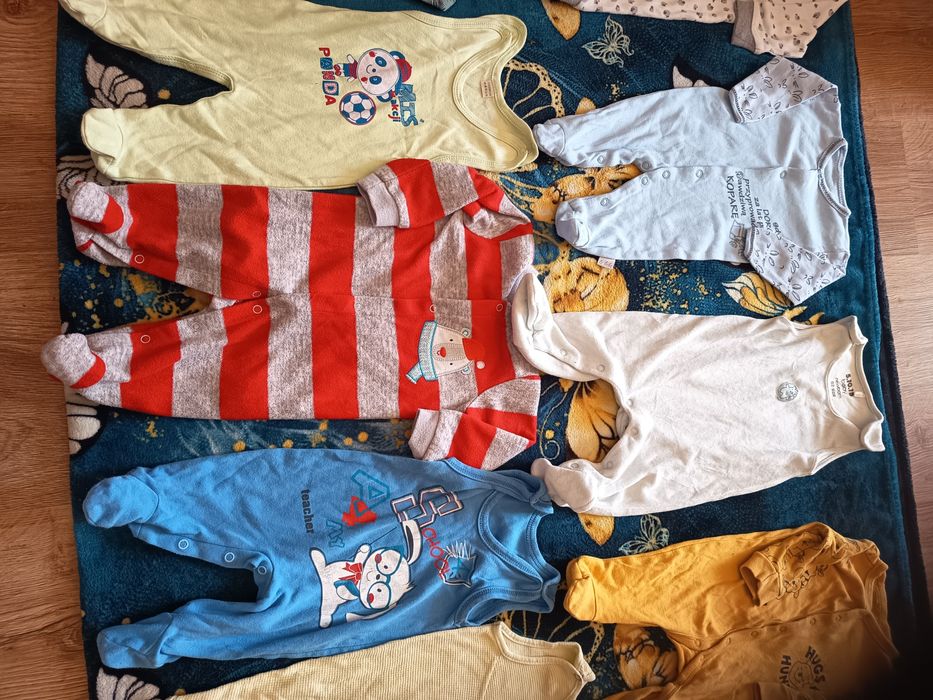 Pajacyki ki i kaftanik do kompletu