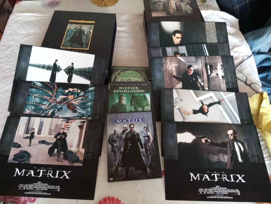 Caixa DVD Trilogia Matrix