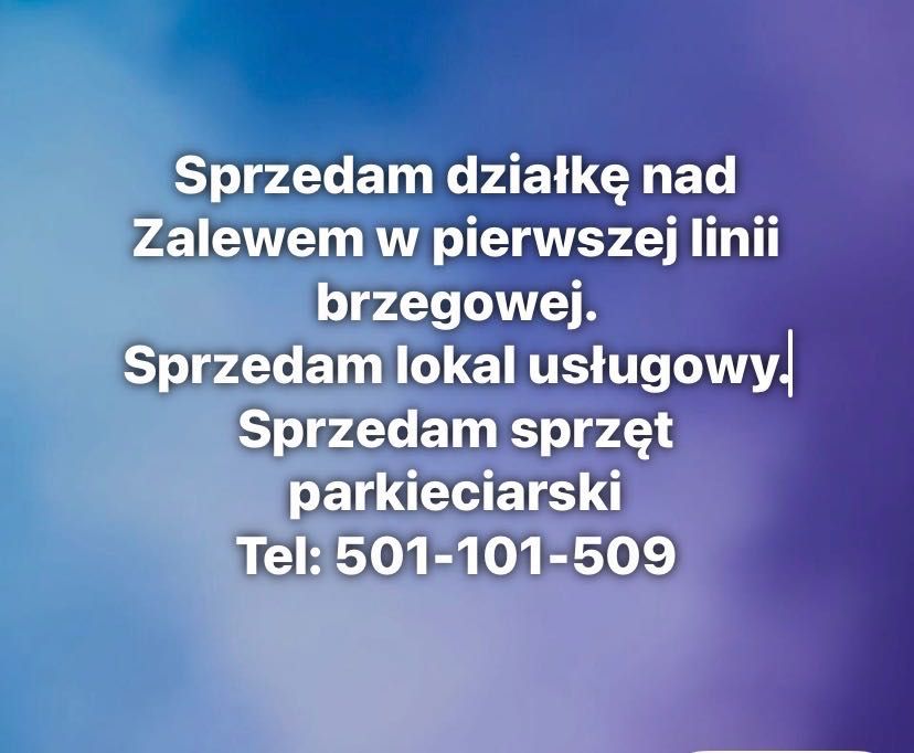 Urocza działka - Zalew Ruda - Mława - Widok 2