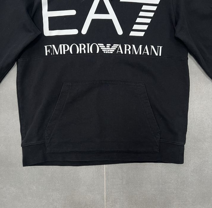 Чорна худі Emporio Armani EA7 розмір M-L