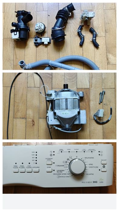 Pralka Polar PFLS 51201P 5kg Częsci

5KG