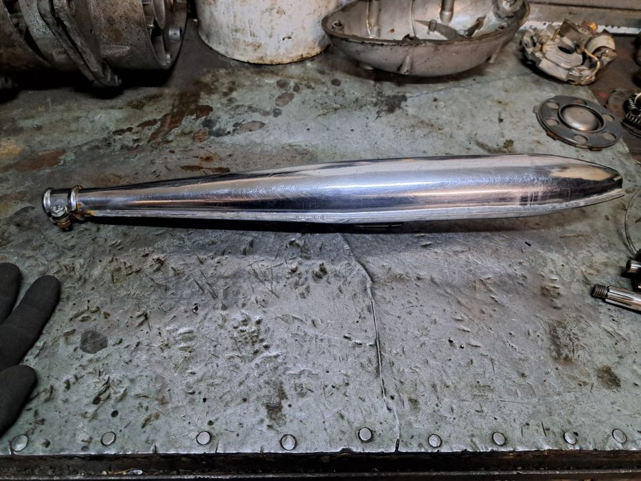 Tłumik komar romet kadet pegaz motorynka