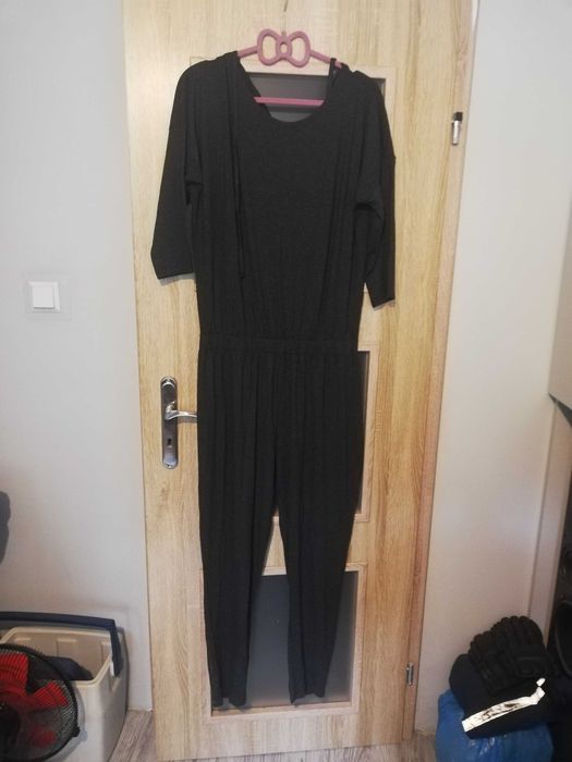 XL 42 Reserved elegancki szary wygodny kombinezon plus size nowy