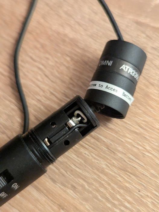 Всеспрямований петлічний мікрофон Audio-Technica ATR3350 SYNCO Lav-S6
