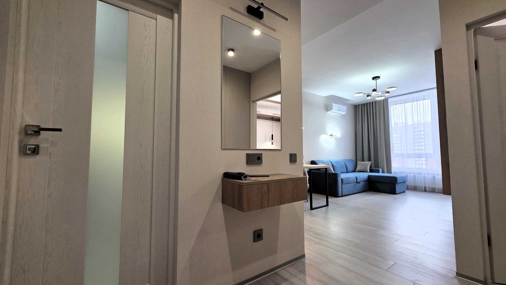 Сучасна 1-к. кв. 43 м² ЖК «Варшавський-2», вул. Олександра Олеся, 5А.