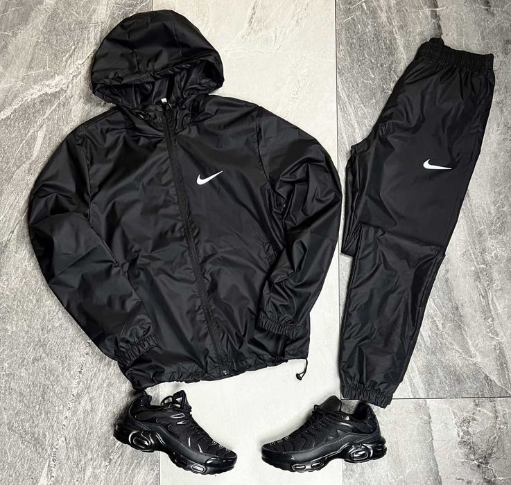 Спортивный костюм мужской Nike куртка штаны весенний осенний плащевка