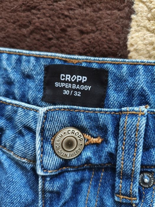 новые широкие мужские джинсы CROPP размер 30/32 / нові широкі джинси